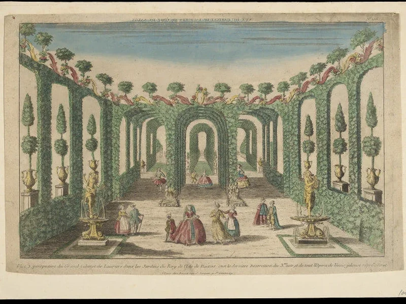 1608-Giacomo Torelli - Scenografia per l'opera Venere Gelosa (Venere Gelosa), Teatro Novissimo a Venezia